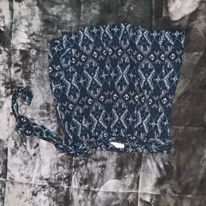 abercrombie mini skirt with tie